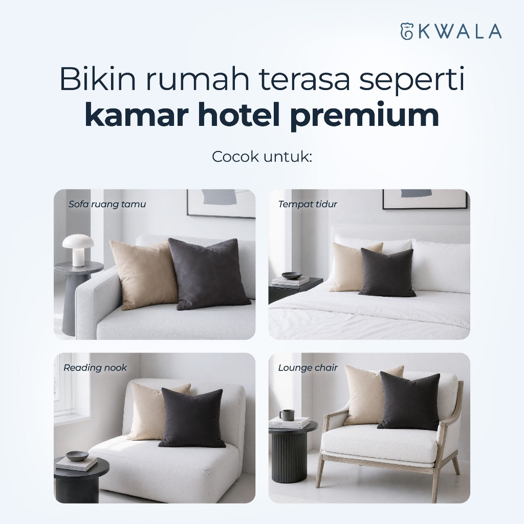 KWALA Cloud Puff Pillow