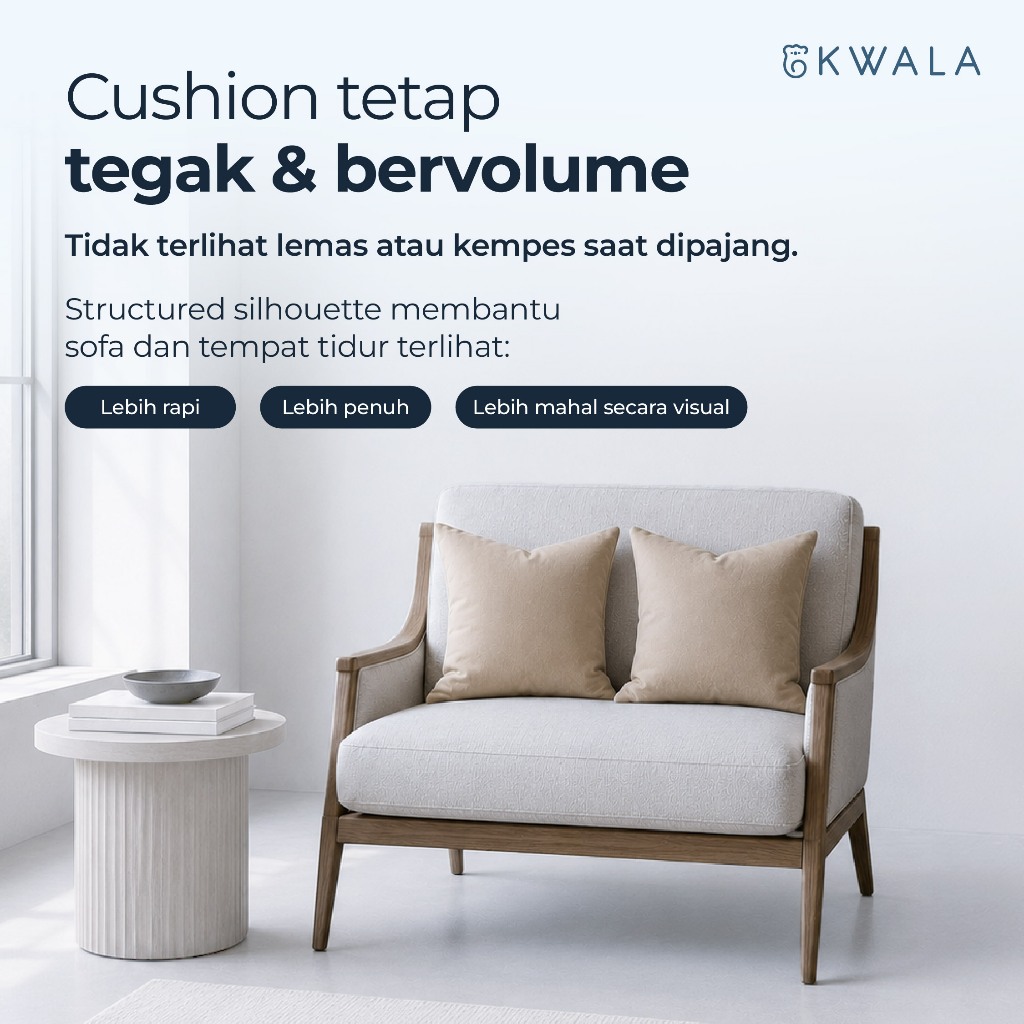 KWALA Cloud Puff Pillow