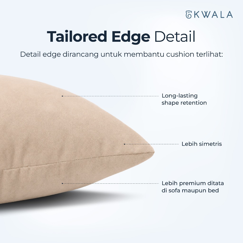 KWALA Cloud Puff Pillow