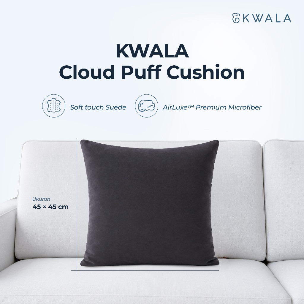 KWALA Cloud Puff Pillow