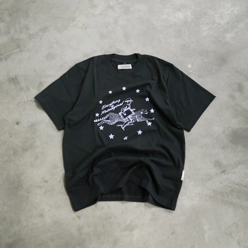 LOUNDE Americana Tiger Boxy Tee