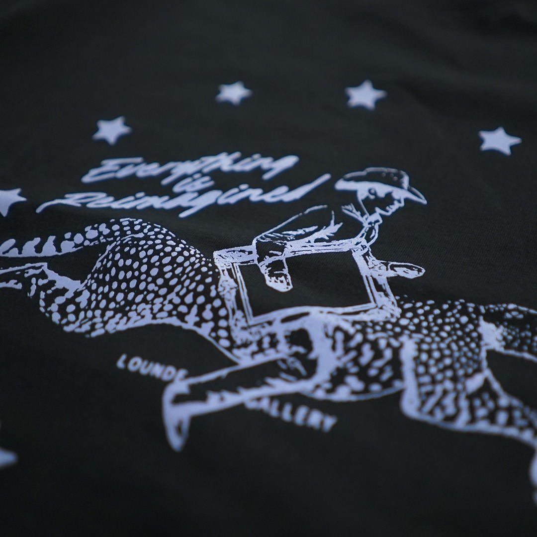LOUNDE Americana Tiger Boxy Tee