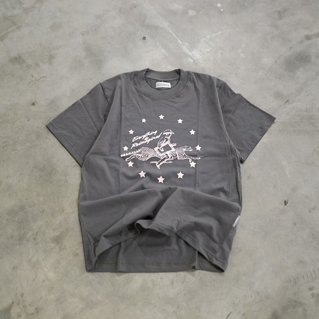 LOUNDE Americana Tiger Boxy Tee