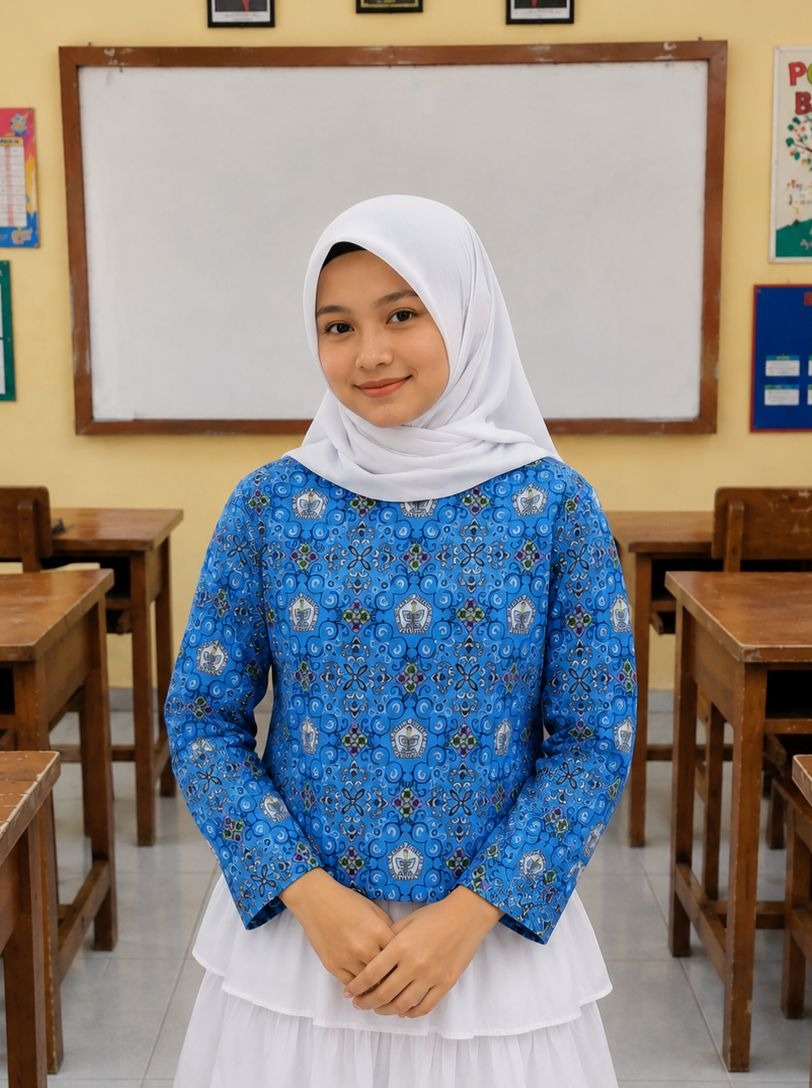 Riska Seragam Kemeja Batik SD Centeh Kota Bandung