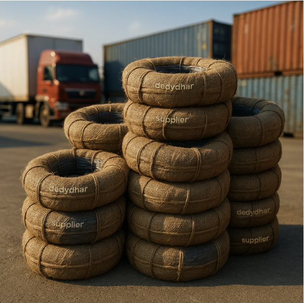 Kawat Bendrat / Kawat Beton 25 kg dan 20 kg Pengiriman Kargo dan Ekspedisi Keluar Kota (Free Packing) - 20kg
