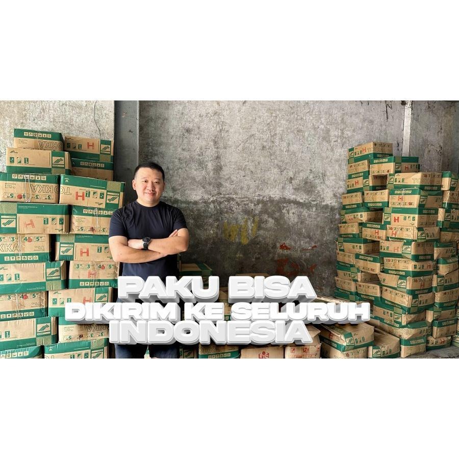Paku kayu seri 4cm (1 1/2"), 5cm (2"), 7cm (3"), 10cm (4"), 12cm (5") pengiriman GOCAR