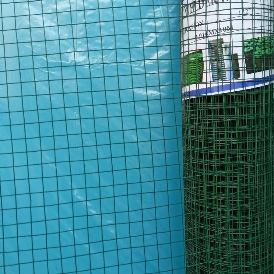 Kawat Loket PVC Hijau 1/4" 1/2" 1" X 10 meter X 90 cm