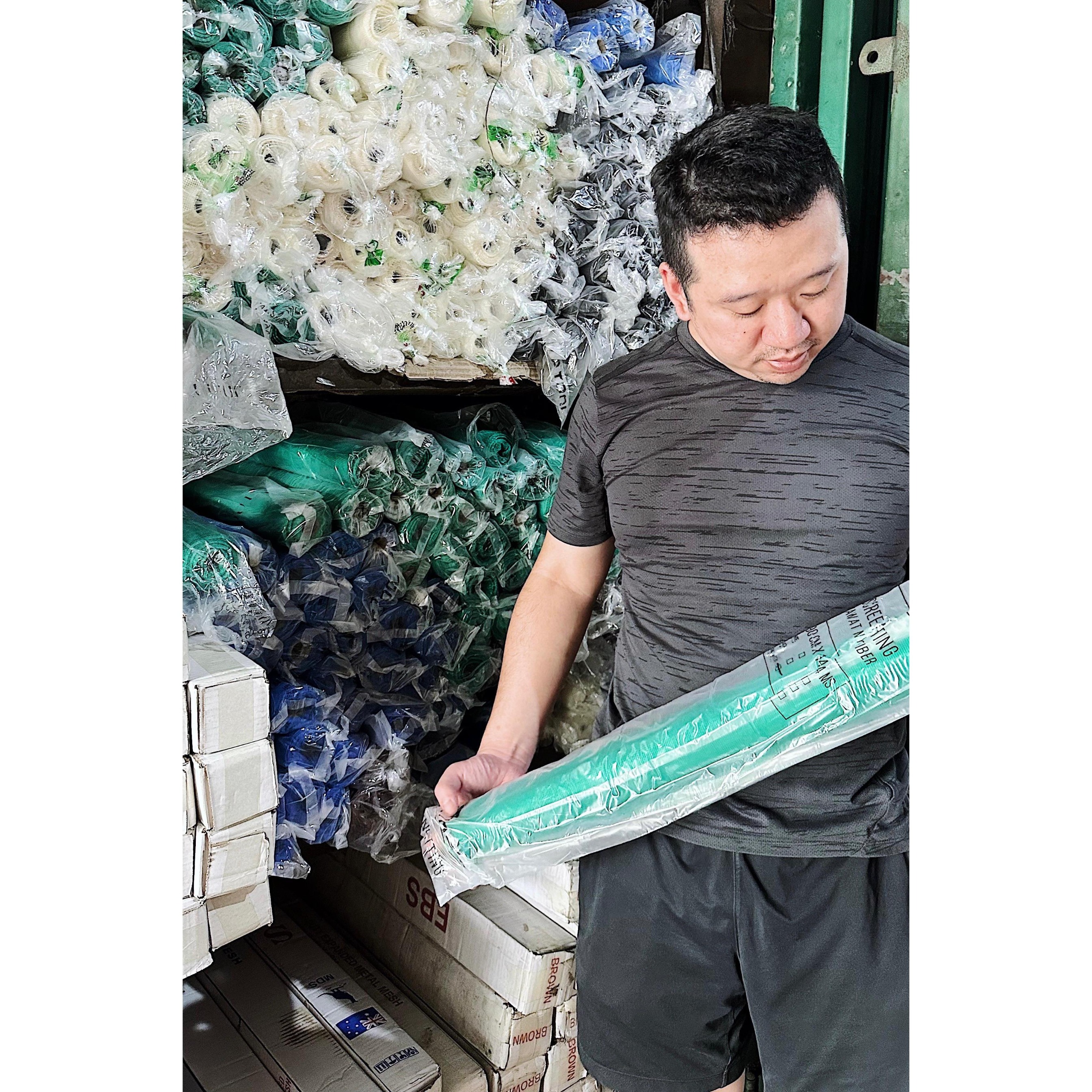 Kawat Kain Kasa Nyamuk Nylon / Kawat Anti Nyamuk Serangga Nylon/ Strimin Nilon PVC Premium