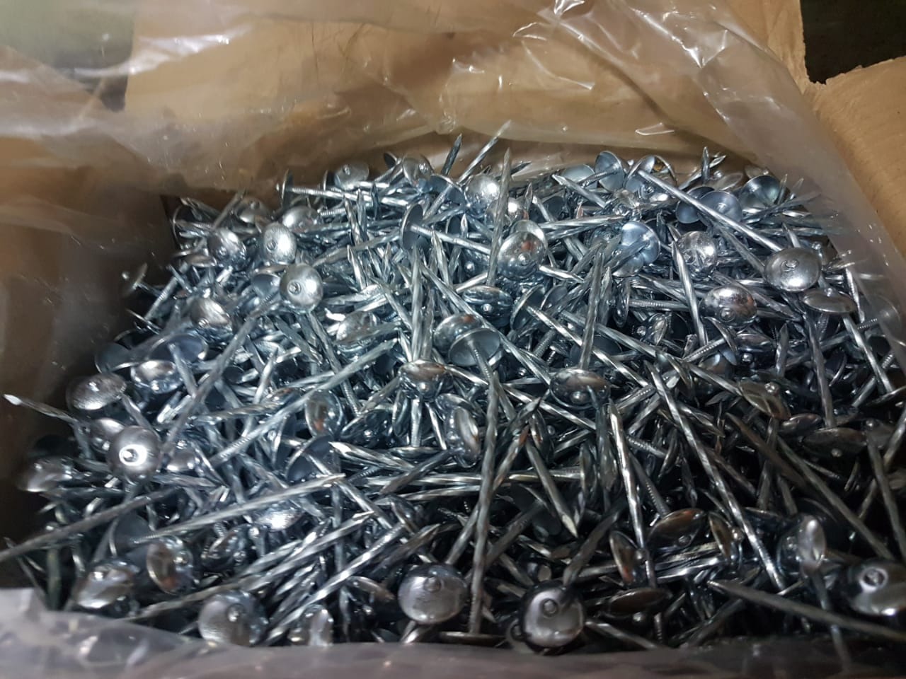 Paku Seng Polos 2" (5cm) dan Paku Seng Ulir 3" (7cm)