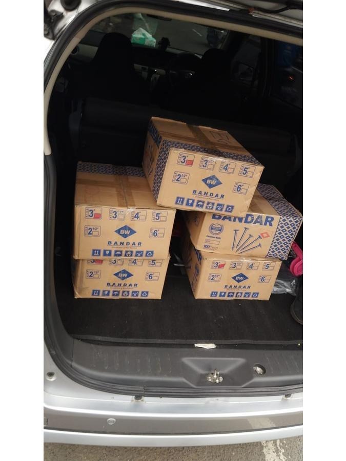 Paku kayu seri 4cm (1 1/2"), 5cm (2"), 7cm (3"), 10cm (4"), 12cm (5") pengiriman GOCAR