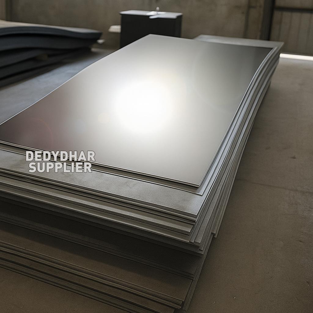 Plat Besi Hitam Polos SS400/ Plat Ezer Polos 4x8 feet (1200x2400) Tahan Lama dan Serbaguna