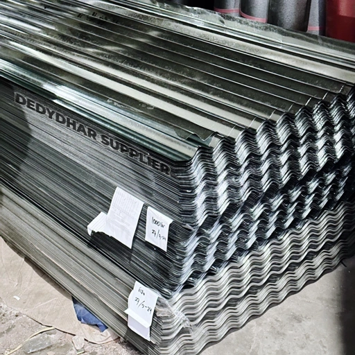 Seng Gelombang 0,20 mm x 80 cm x 180 cm