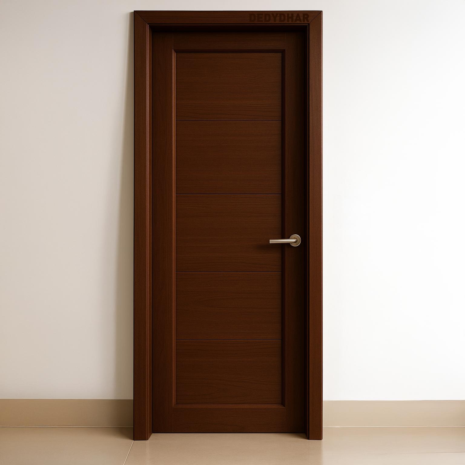 Pintu Kamar Mandi UPVC Full Panel 70x200cm Premium Minimalis