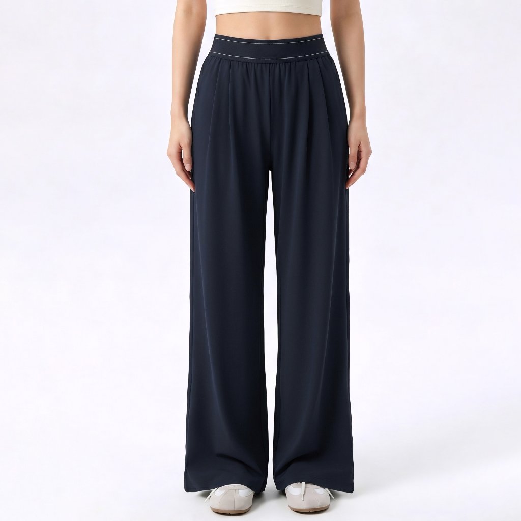 LAFIOLA - Celana Culottes Wanita Olahraga Wide Leg High Waist Sport Gym Yoga Pilates (ROBIN)