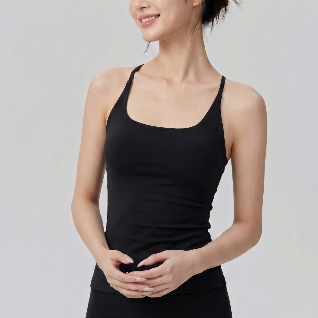 LAFIOLA - Tank Top Wanita Sport Racerback Atasan Olahraga Gym Yoga Pilates (SLOANE)