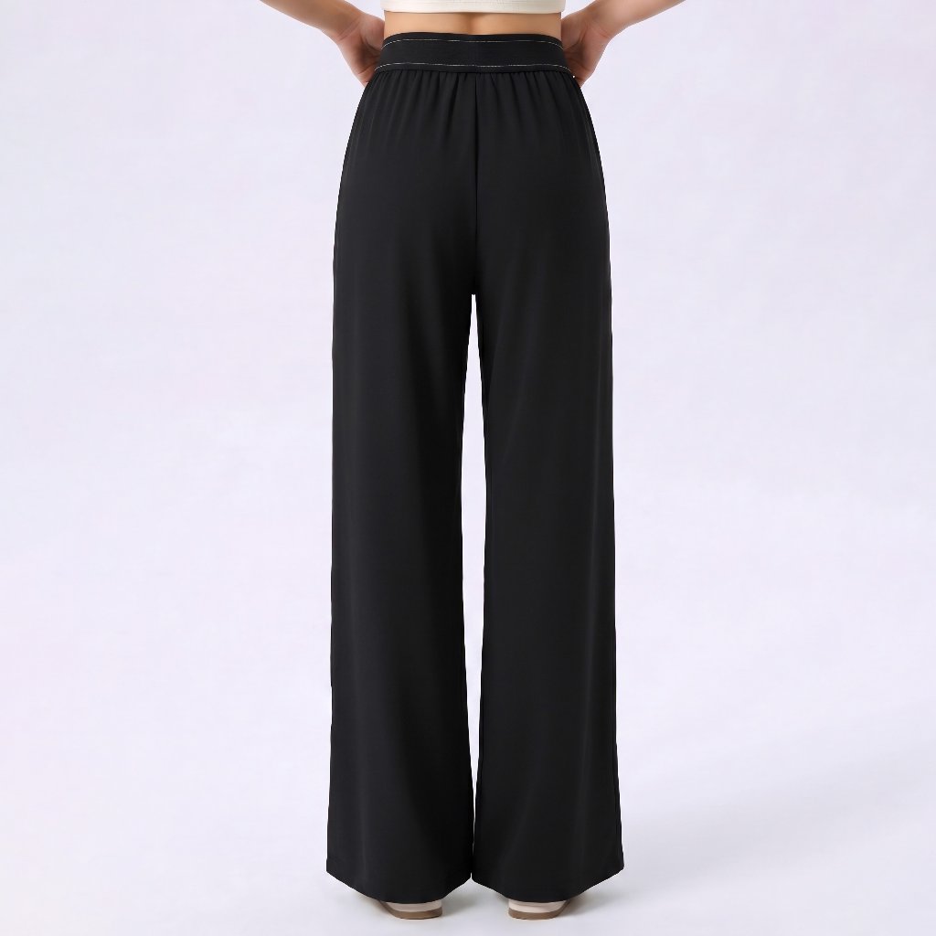 LAFIOLA - Celana Culottes Wanita Olahraga Wide Leg High Waist Sport Gym Yoga Pilates (ROBIN)