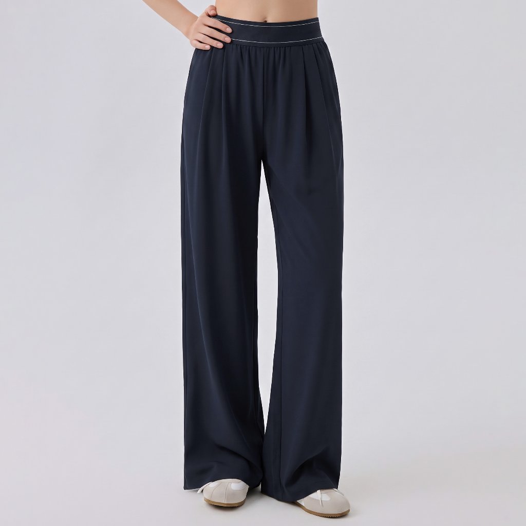 LAFIOLA - Celana Culottes Wanita Olahraga Wide Leg High Waist Sport Gym Yoga Pilates (ROBIN)