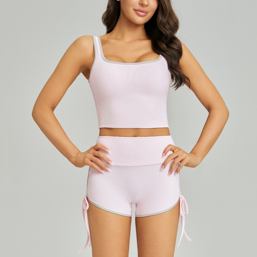 LAFIOLA - Sport Bra Wanita or Short Olahraga Yoga Pilates Gym (TRINA)