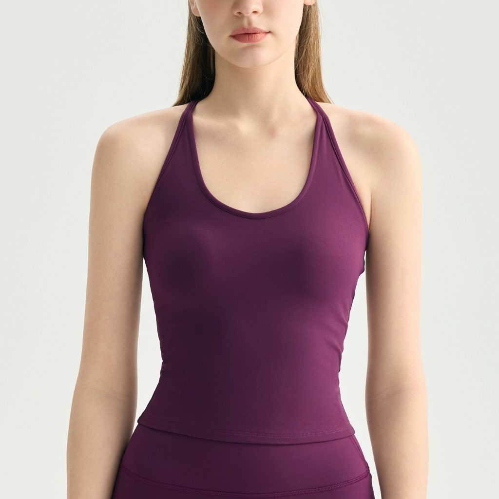 LAFIOLA - Atasan Sport Wanita Bra Olahraga Yoga Pilates Tanktop Racerback (FAYE)