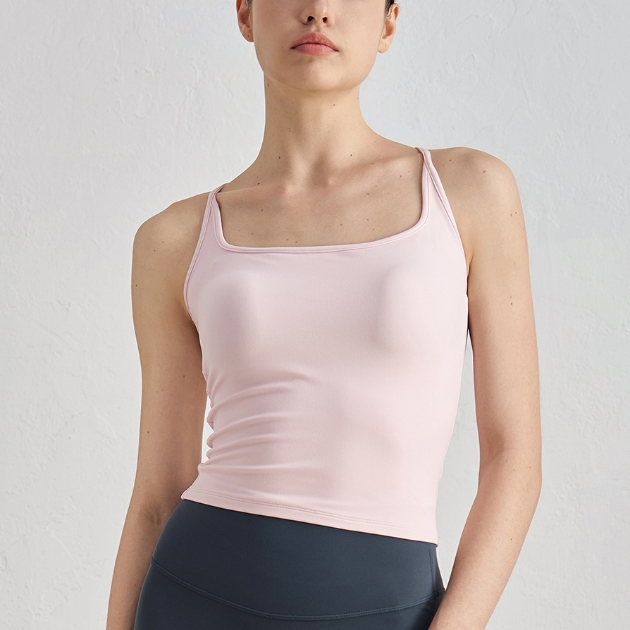 LAFIOLA - Tanktop Sport Bra Olahraga Wanita Yoga Pilates Racerback Backless (HANNAH)