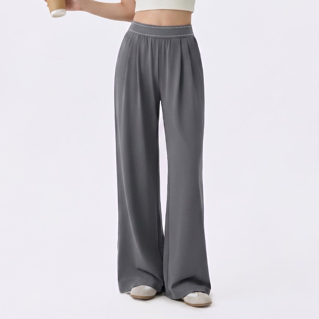 LAFIOLA - Celana Culottes Wanita Olahraga Wide Leg High Waist Sport Gym Yoga Pilates (ROBIN)