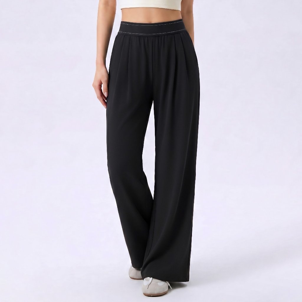 LAFIOLA - Celana Culottes Wanita Olahraga Wide Leg High Waist Sport Gym Yoga Pilates (ROBIN)