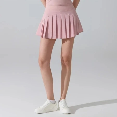 Image of LAFIOLA - Rok Olahraga Wanita High Waist Pleated Sports Skort Tennis Padel Golf (SOLA)