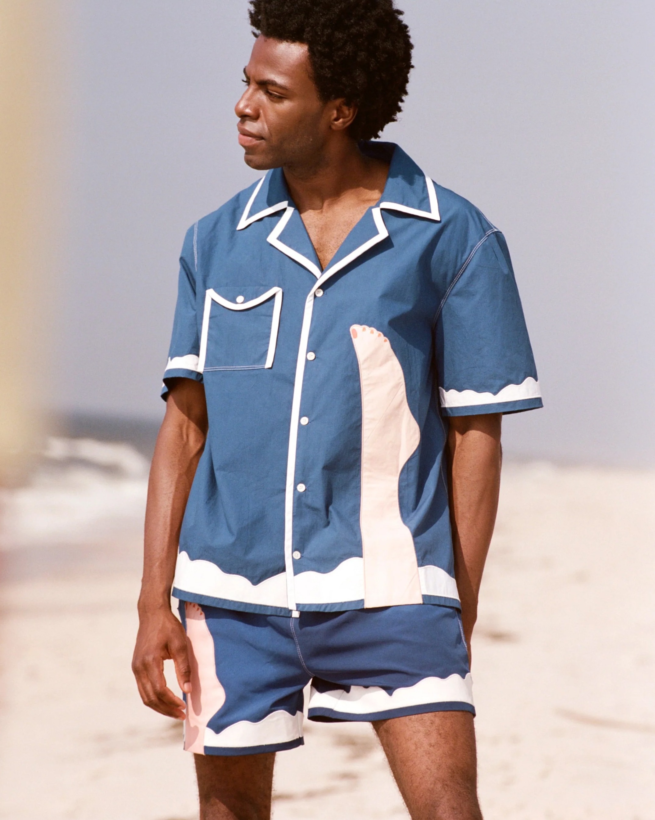 UNGA.SAN BOARDSHORT - NAILS