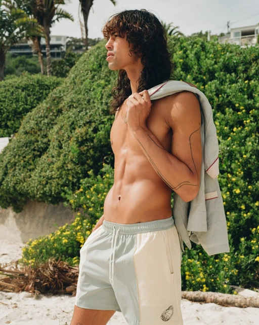 BI.NGIN BOARDSHORT - PEARL
