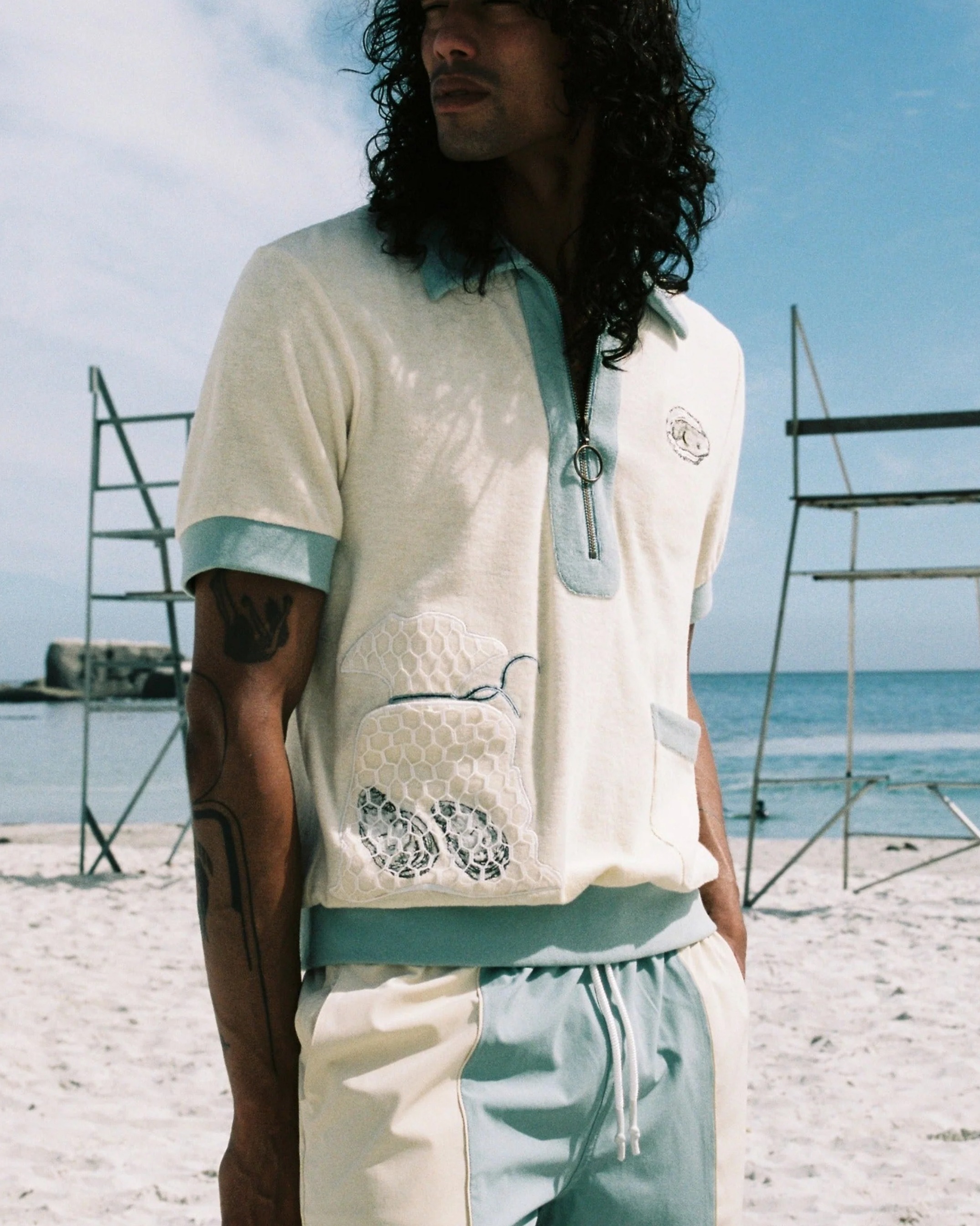 BI.NGIN BOARDSHORT - PEARL