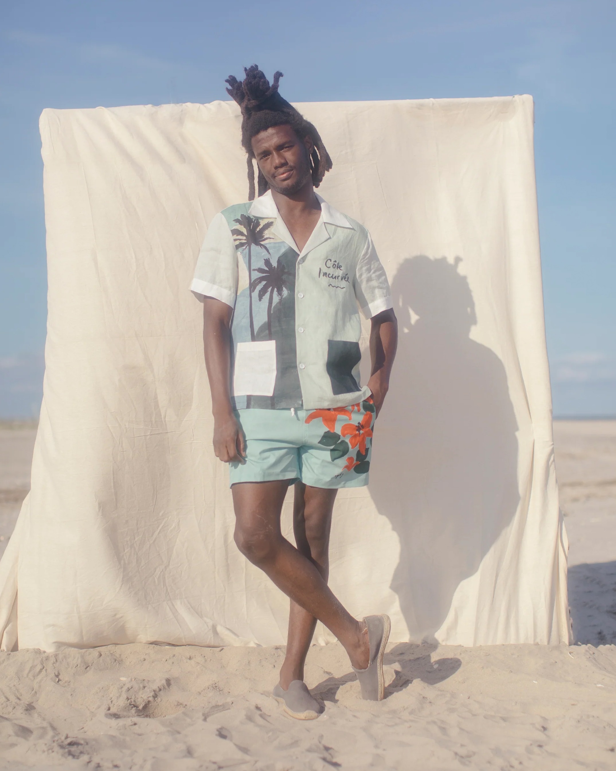 ULU.WATU BOARDSHORT - FLOWER