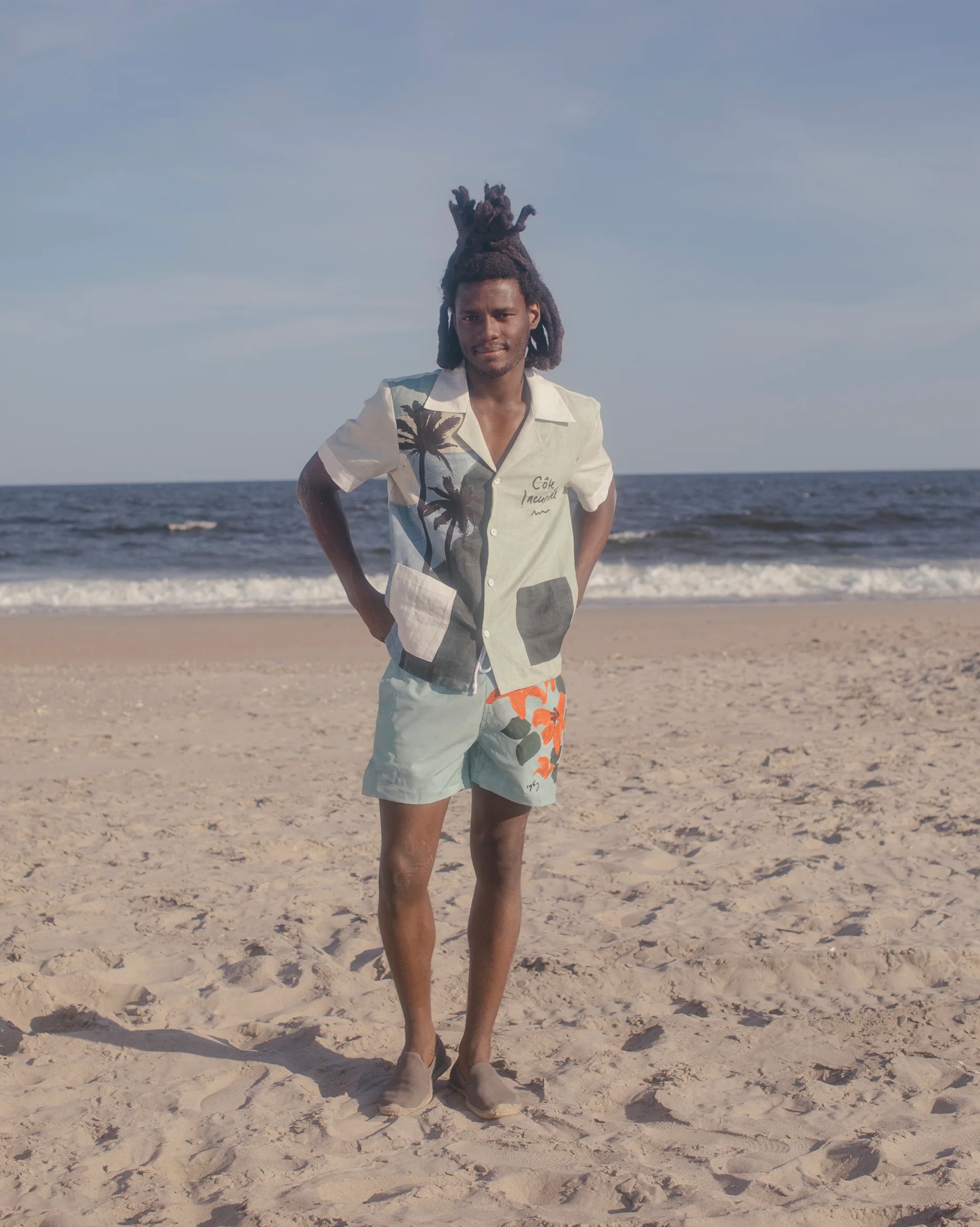 ULU.WATU BOARDSHORT - FLOWER