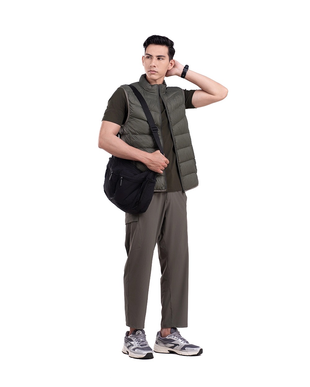 Alkin Movepants Olive, Black dan Khaki