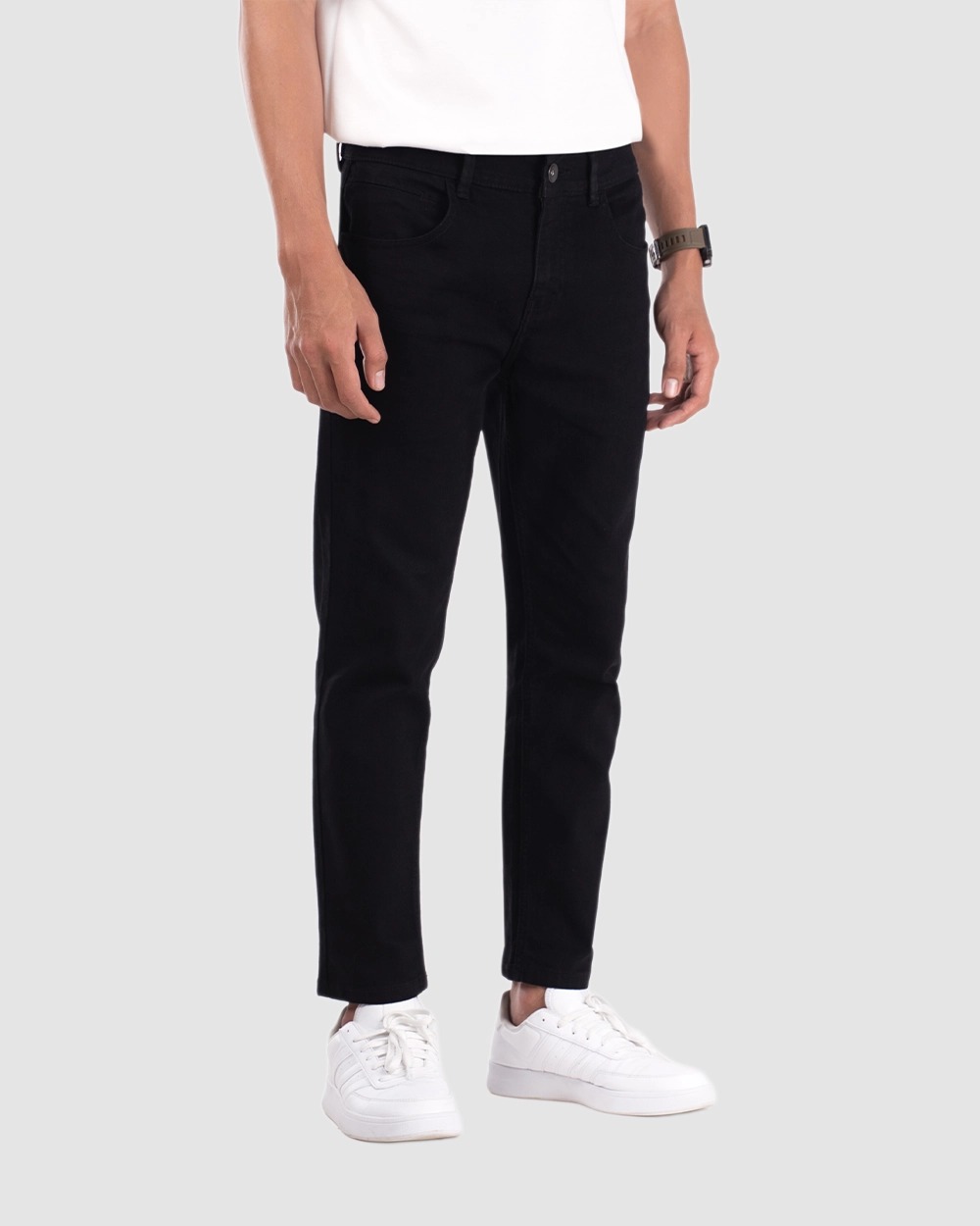 Basra Active Flex Ankle Jeans Blue dan Black