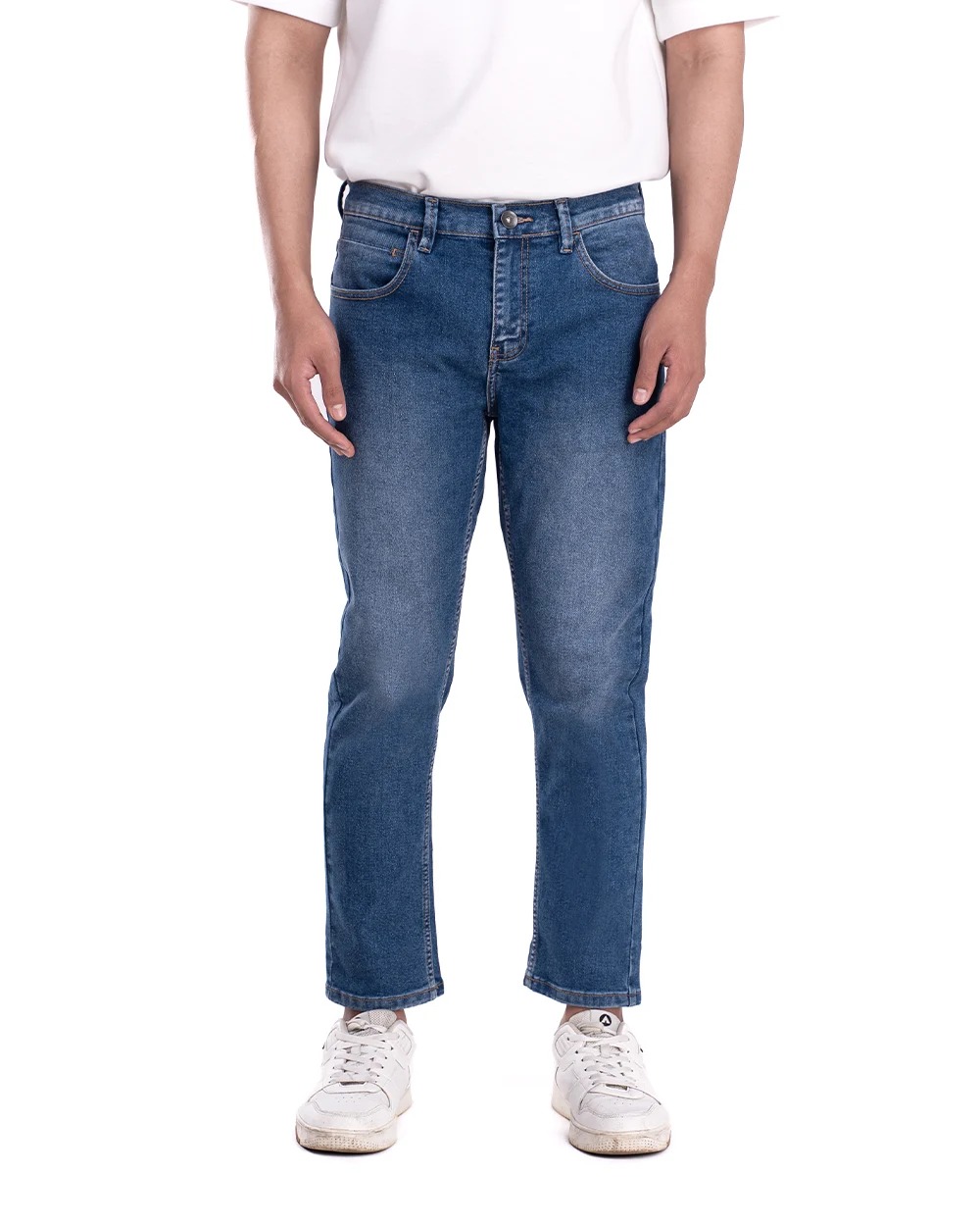 Basra Active Flex Ankle Jeans Blue dan Black