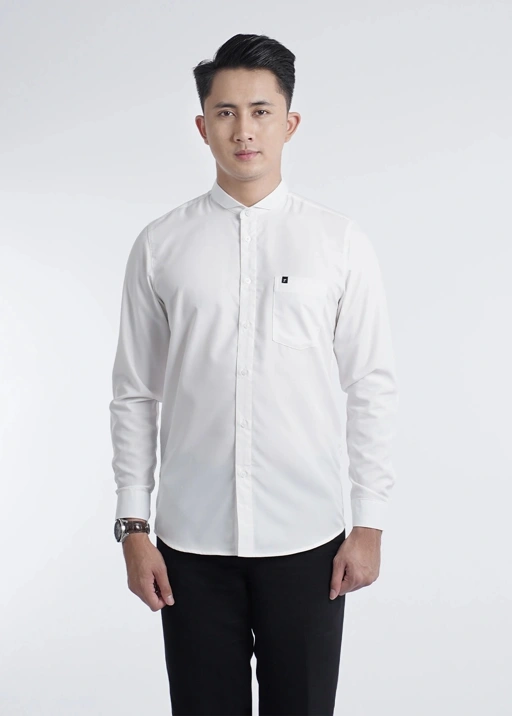 Kemeja Kamil White dan Navy