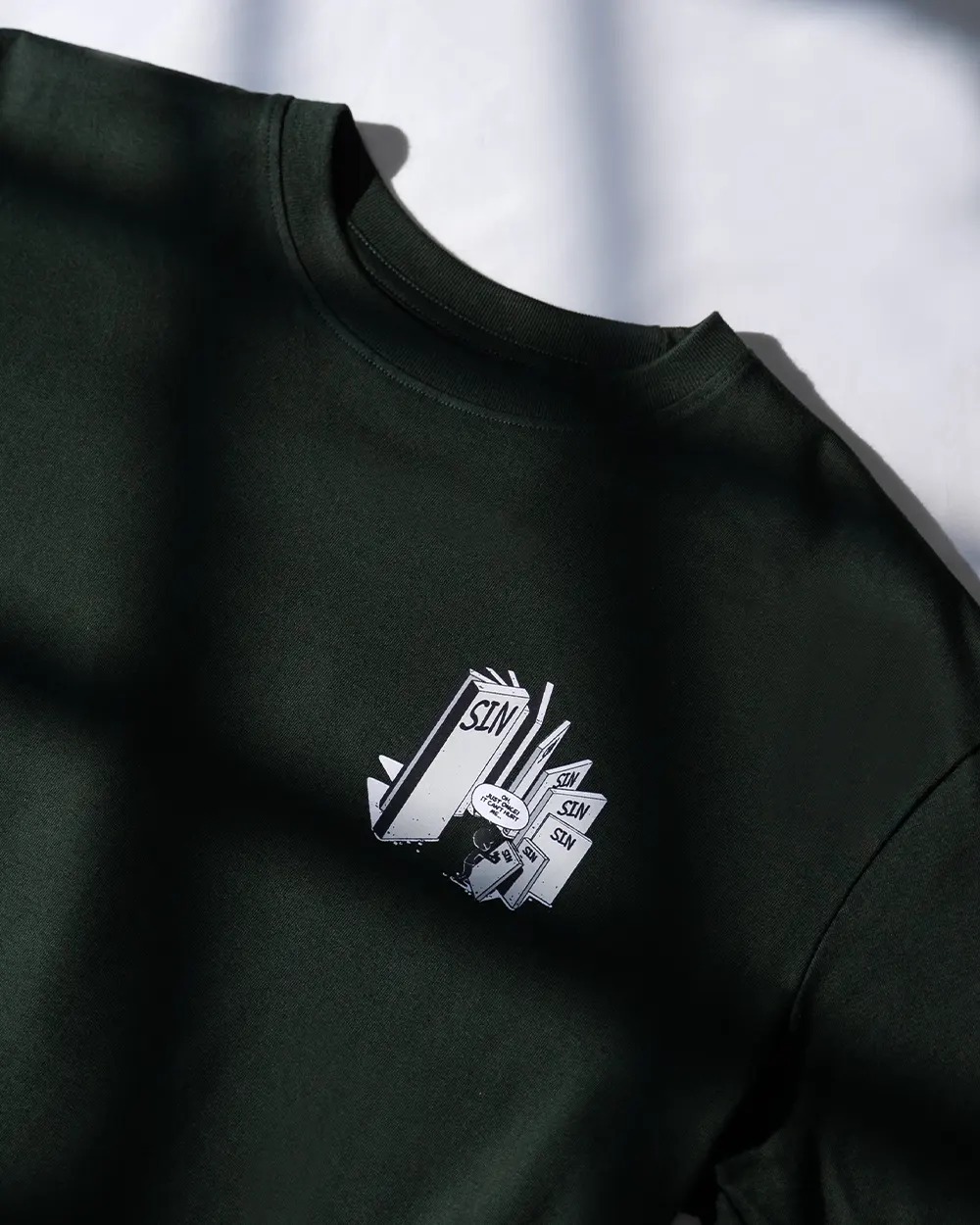 MS Neglect T-Shirt Oversized Sycamore Green