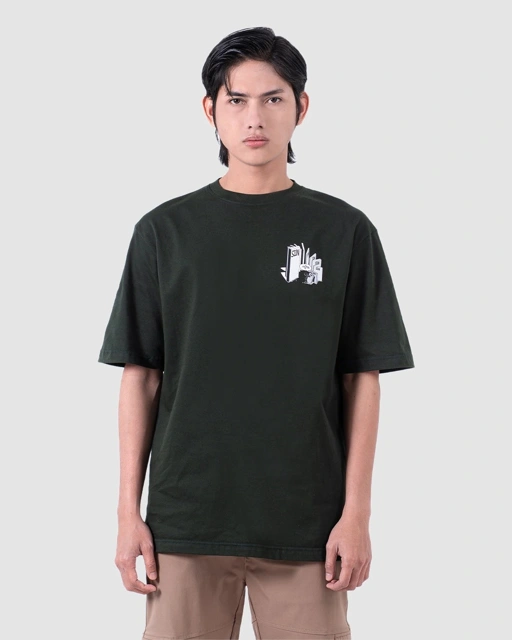 MS Neglect T-Shirt Oversized Sycamore Green
