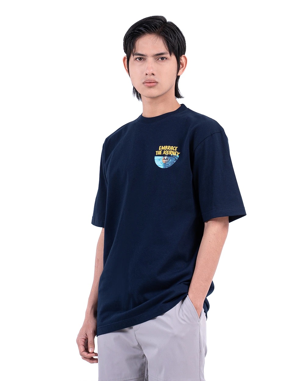 MS Embrace T-Shirt Oversized Navy