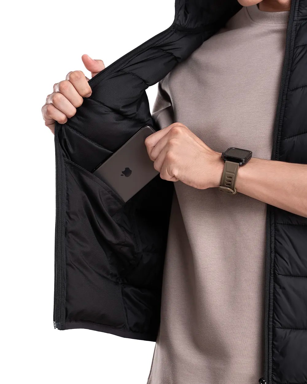 Ultralight Rayyan Vest Black dan Navy