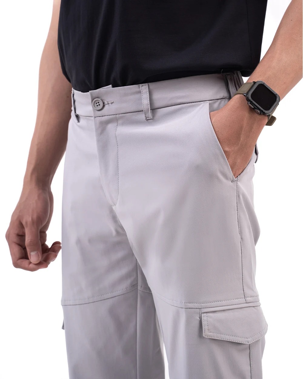 Ruzain 2.0 Sirwal Pants Navy, Light Grey, Black, Brown, dan Dark Grey