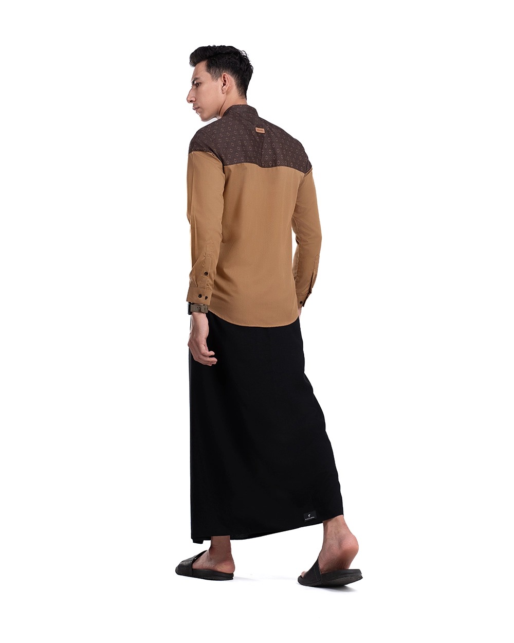 Sarung Polos Black dan Navy