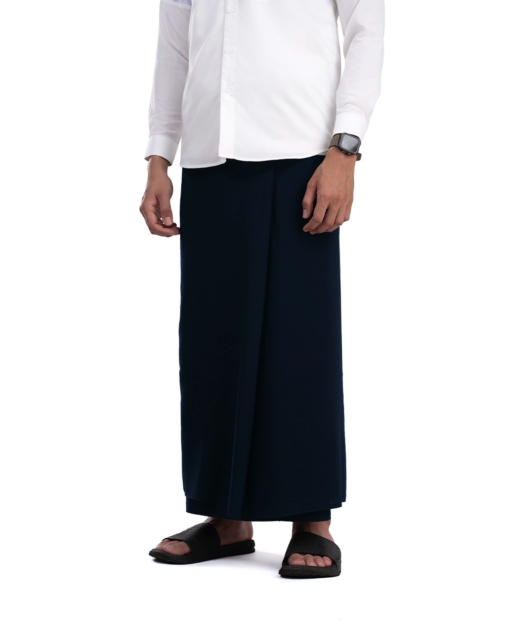 Sarung Polos Black dan Navy
