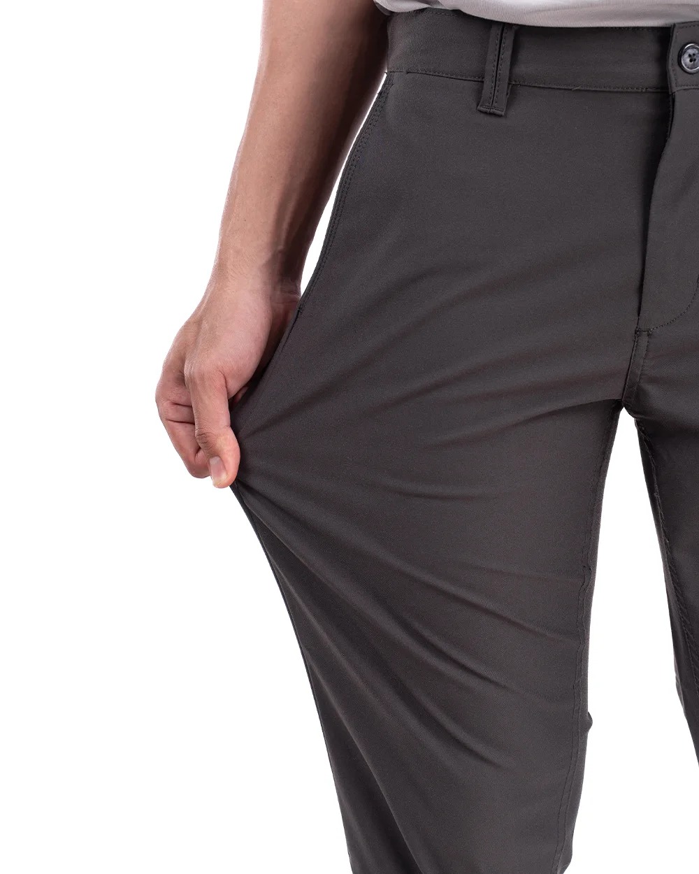 Sayed Chinos Dark Grey