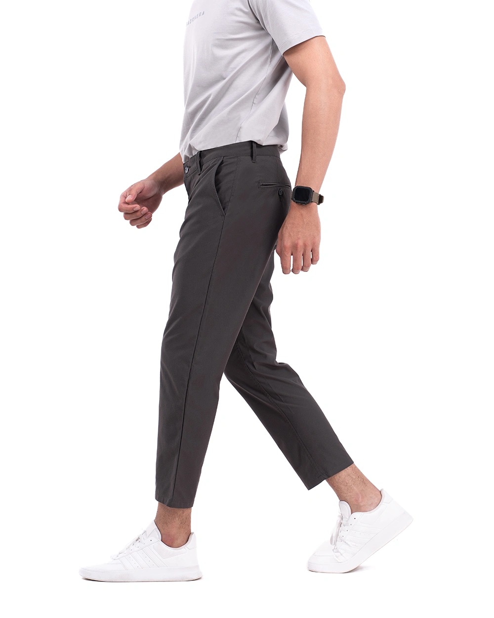 Sayed Chinos Dark Grey