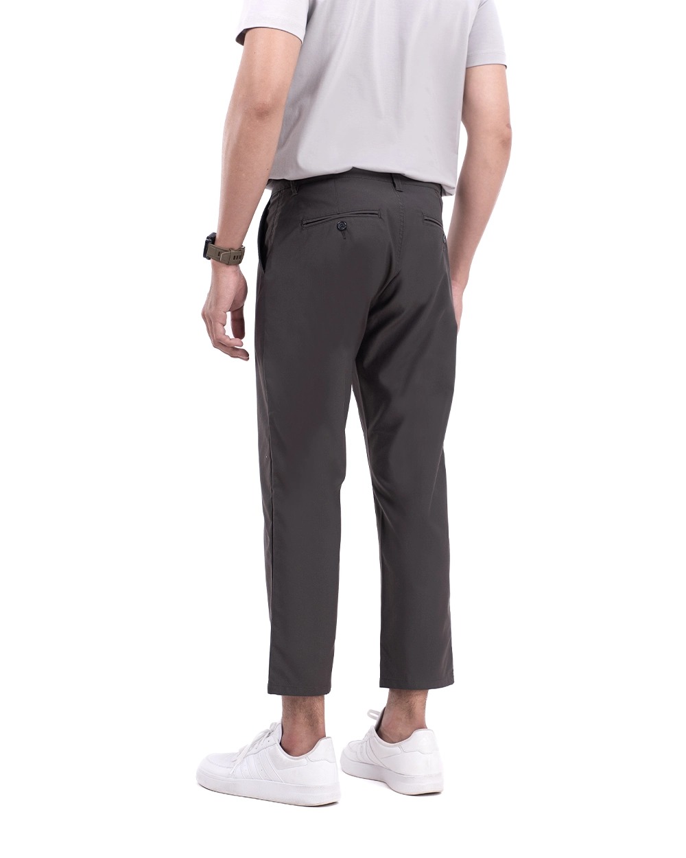 Sayed Chinos Dark Grey