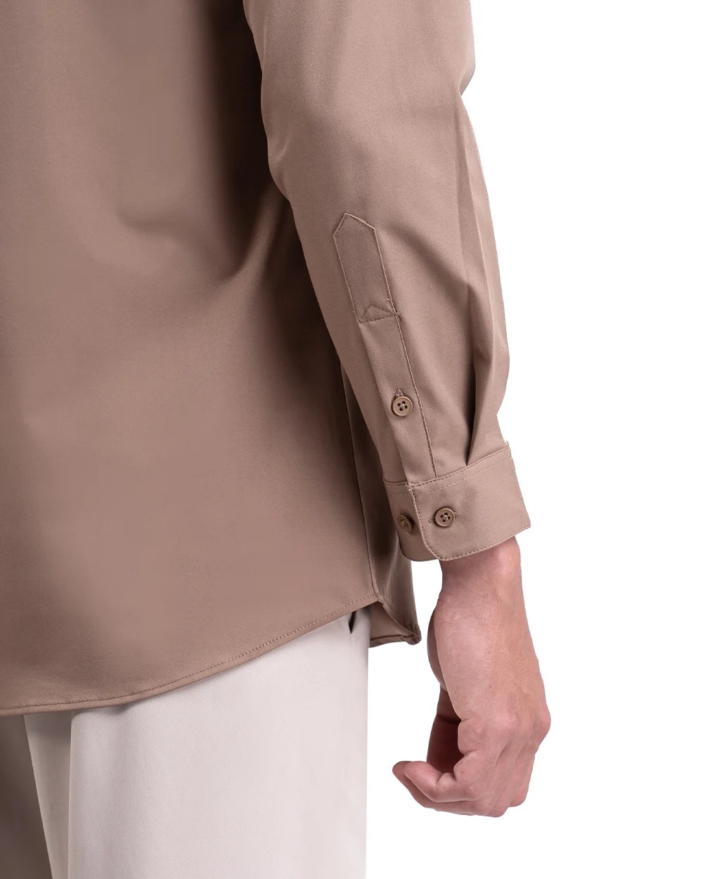 Halyd Stretch Shirt Black, Grey, White, Brown, Navy, Light Grey
