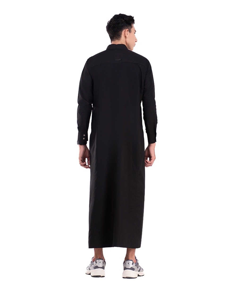 Elquds Thobe Black dan Broken White