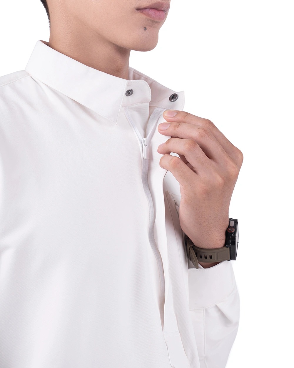 Elquba Thobe Black dan Broken White