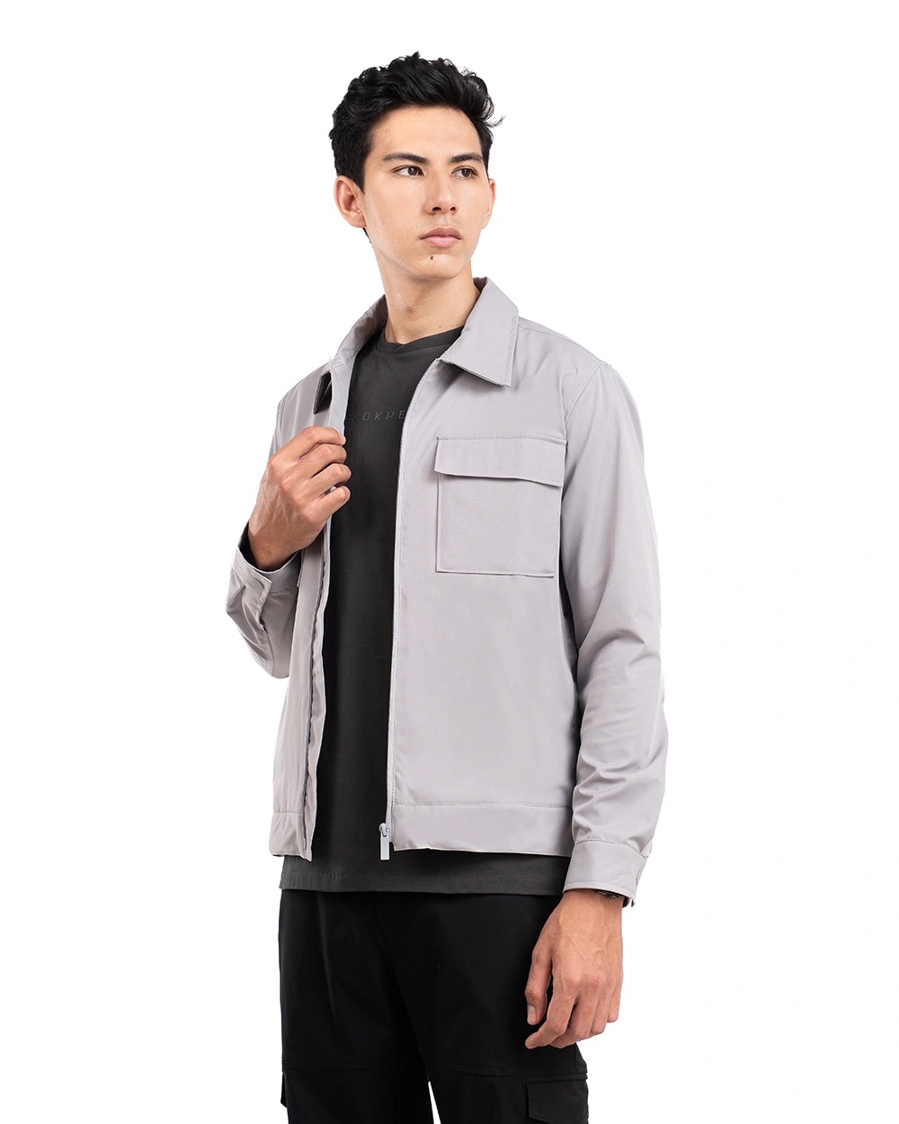 Uthman 3.0 Utility Stretch Jacket Light Grey, Black, dan Golden Brown